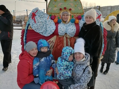 На Масленице в "старом Сургуте"
