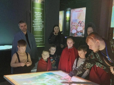 В краеведческом музее нашего города